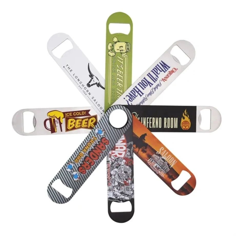 Stainless Steel Paddle Bottle Opener 1