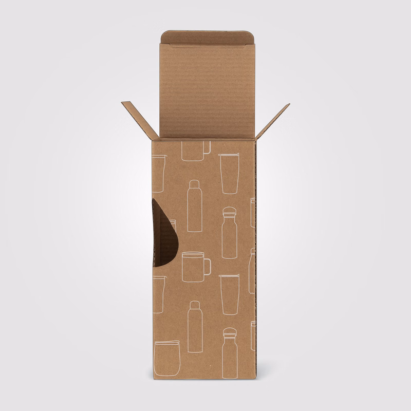 Craft Paper Gift Box for Drinkware #3