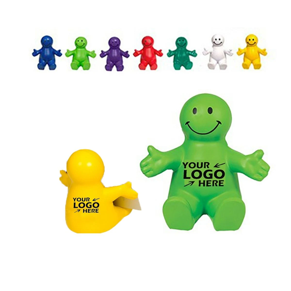 Cartoon PU Character Phone Holder 1