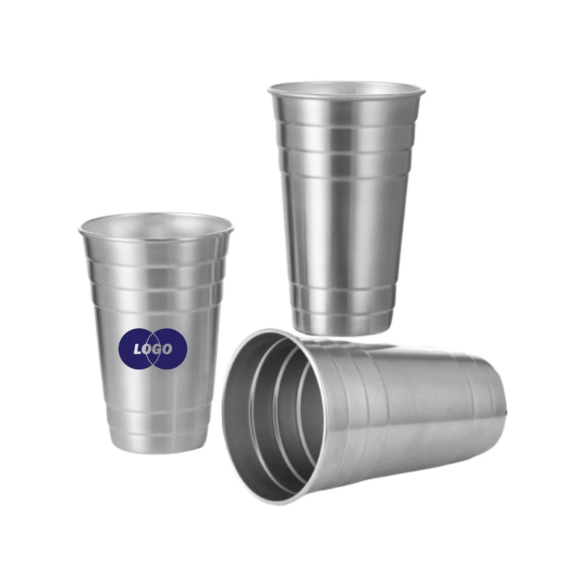 16 Oz Aluminum Party Drink Cups 1