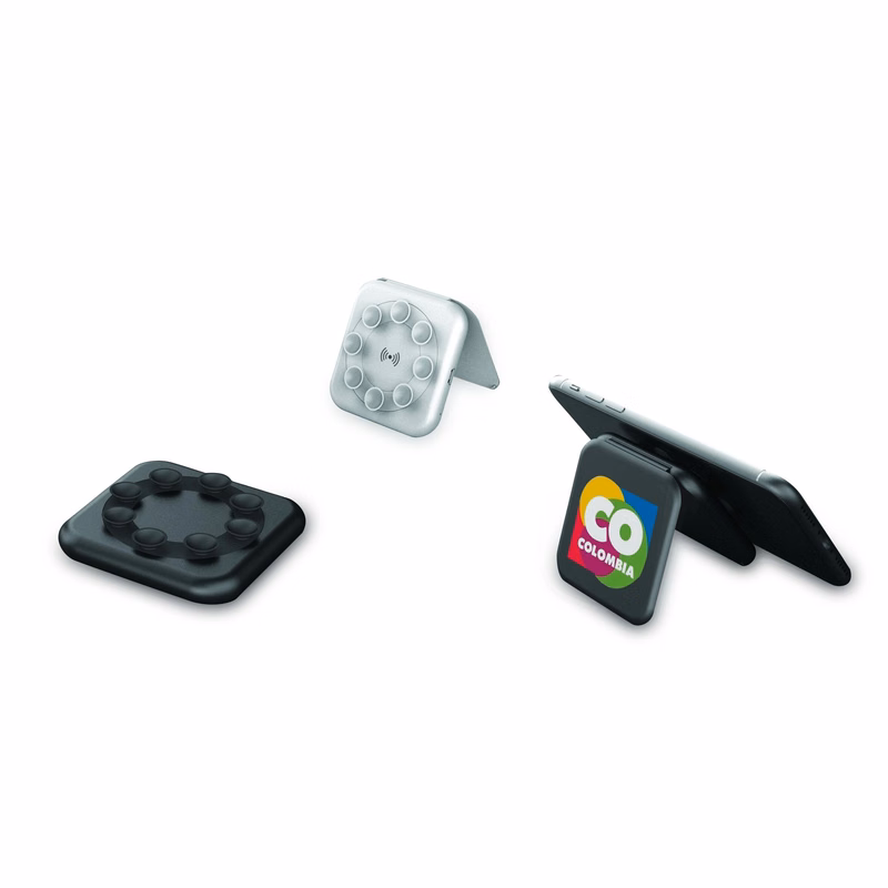 All In One QI Wireless Charger & Phone Stand with Suction
