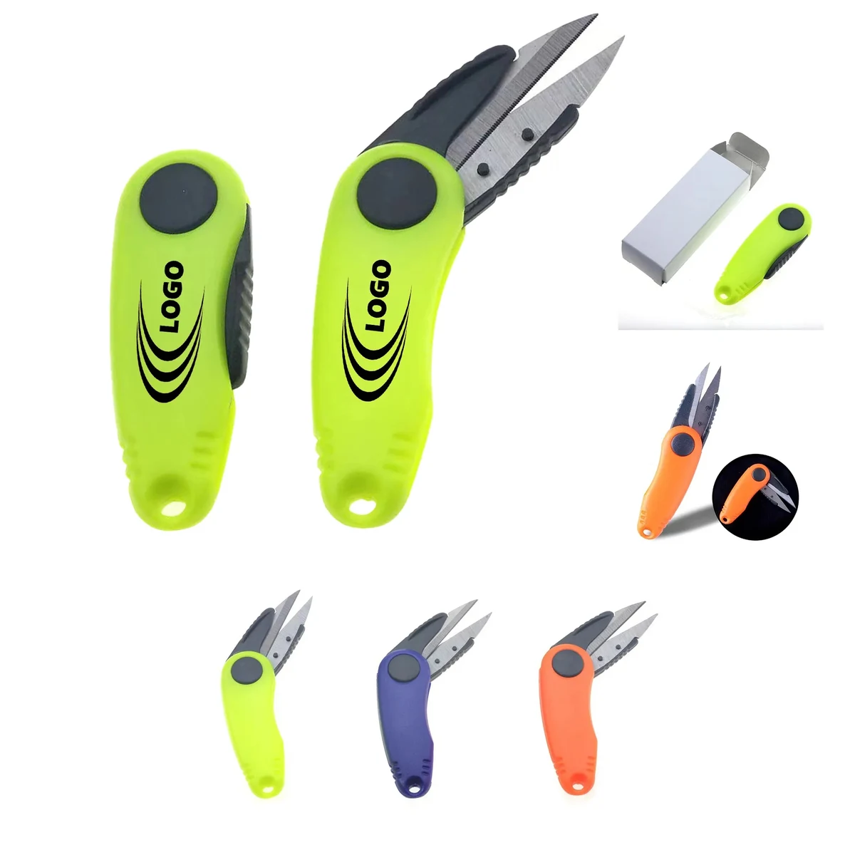 Folding Telescopic Fishing Line Scissors MOQ50 1