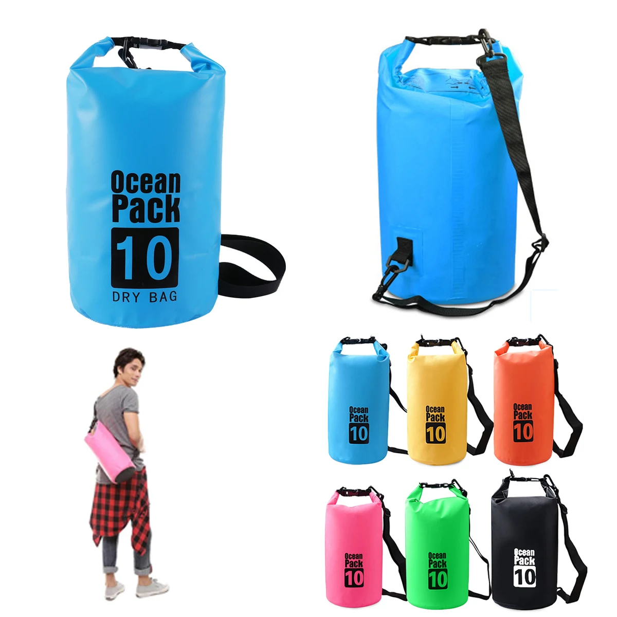 10L PVC Waterproof Dry Bag 1