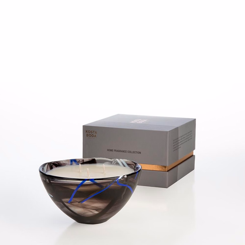 CONTRAST CANDLE BLACK