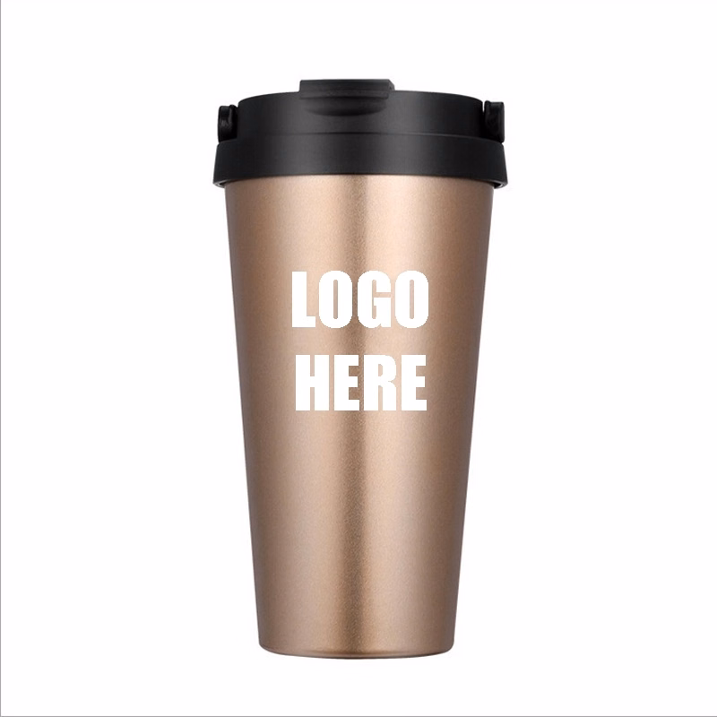Custom 17 oz Portable Stainless Steel Travel Mug