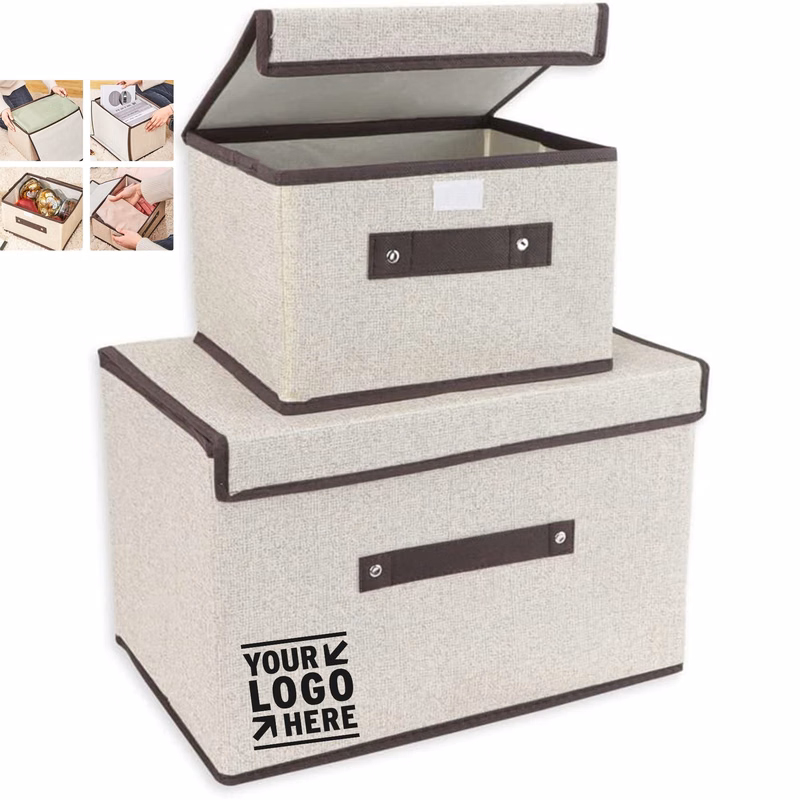 2 Pack Foldable Storage Boxes