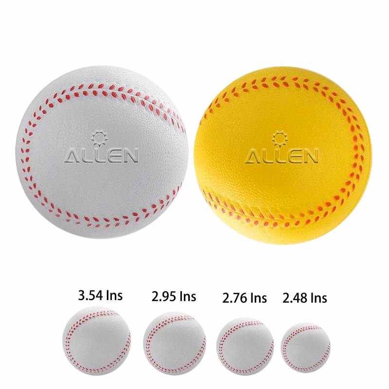 Soft PU Foam Baseball Stress Reliever