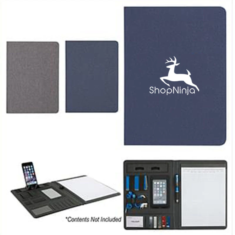 Heathered Padfolio with writing pad 1