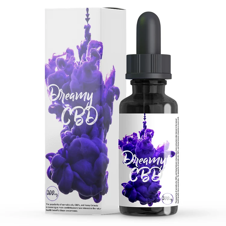 Custom CBD Tincture Bottles 30 ml 1