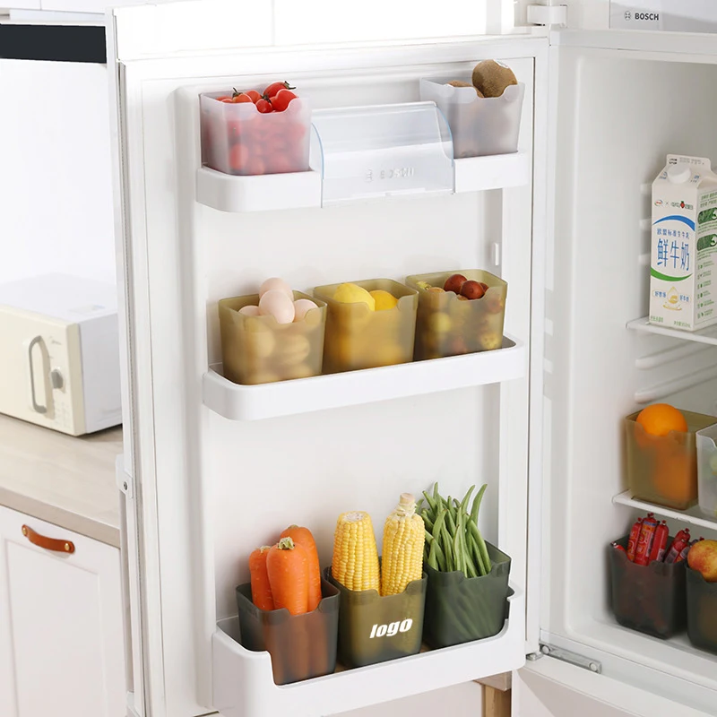 Refrigerator side door fruit and vegetable storage organizer fresh storage box 1