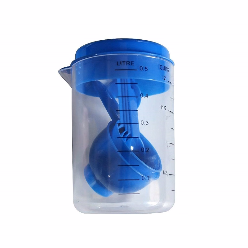 Measuring Container and Spoons 7-PIECE MEASURING SET