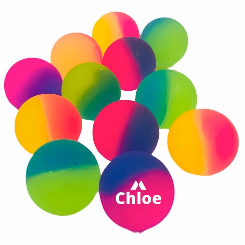 Rainbow Bouncy Balls
