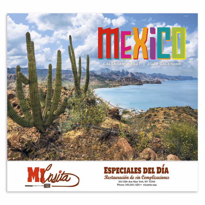 Good Value™ Mexico - Stapled Calendar