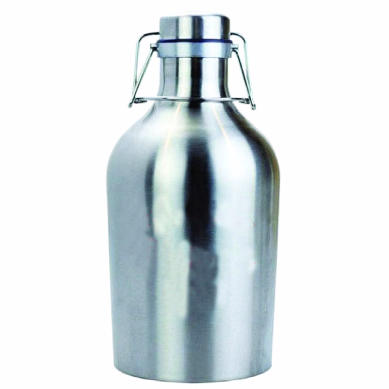 64oz Single Wall Stainless Steel Beer Growler
