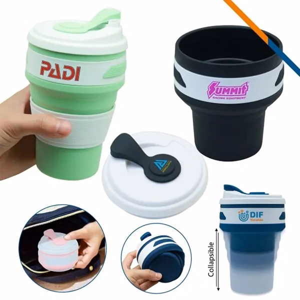 E-Collap Travel Mug for Commutes, Fitness and Travel