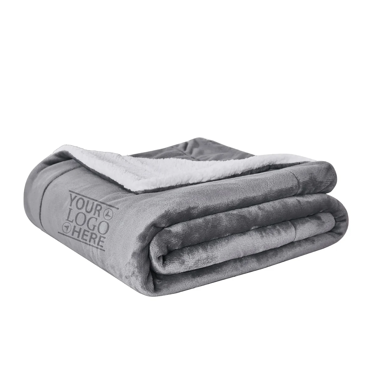 Double Layer Sheep Fleece Blanket 1
