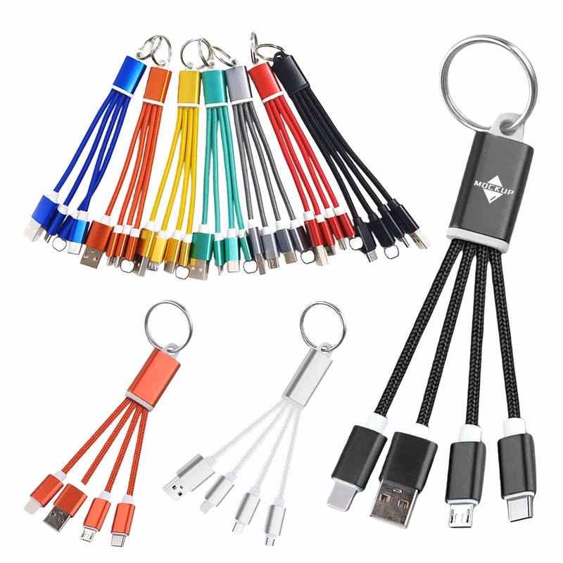 3 in 1 Multi USB Travel Charging Cord