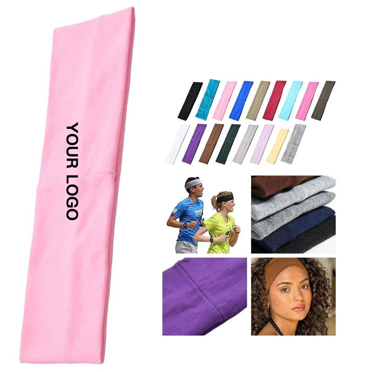 Moisture Wicking Sports Headband for Training and Fitness 1