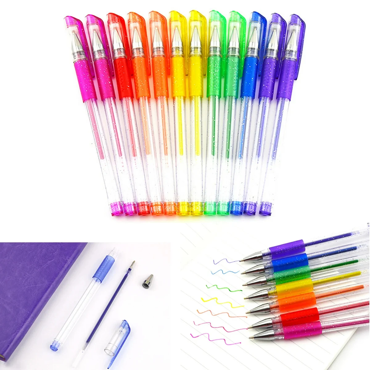 48PCS Coloring Pen Set With Soft Grip For Drawing 1