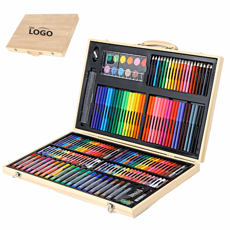 MOQ20 180 Deluxe Drawing Pen Set For Children