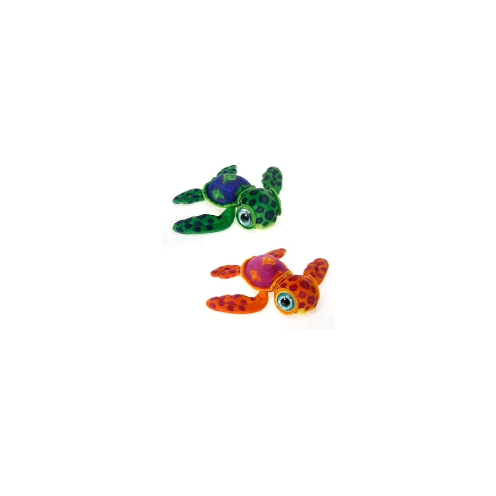 Big Eye Turtle Plush Toys - 11.5" Assorted Colors 1