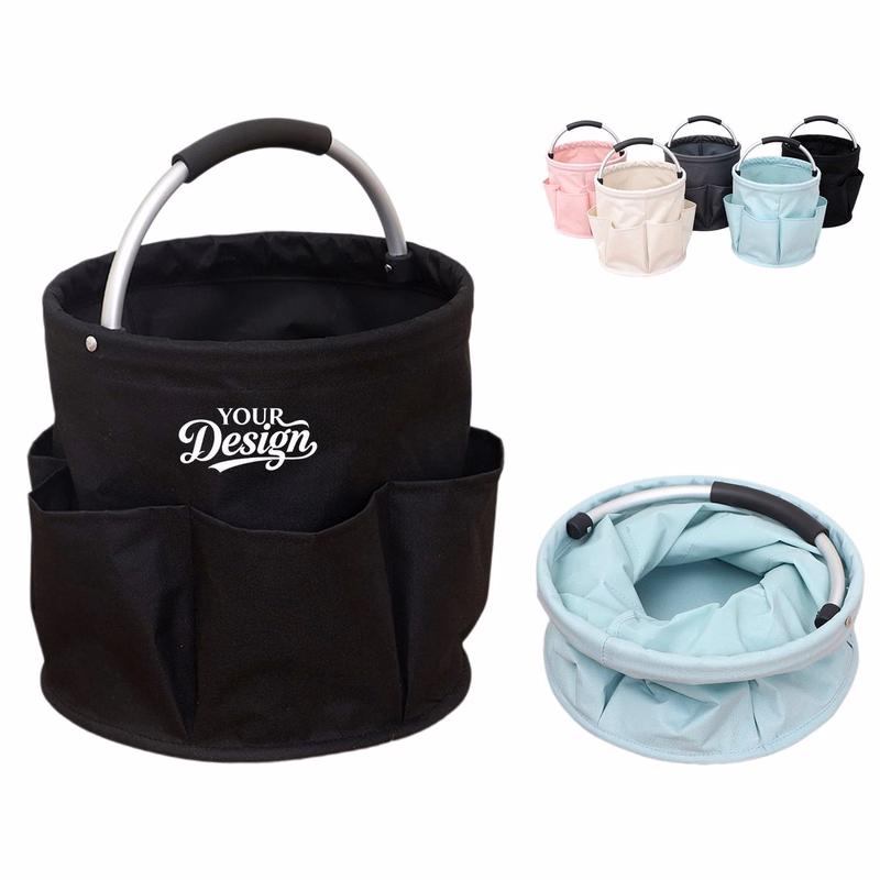 11" Square Beach Shower Tote