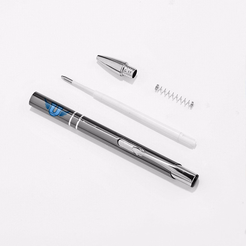 Push Action Aluminum Ballpoint Pen