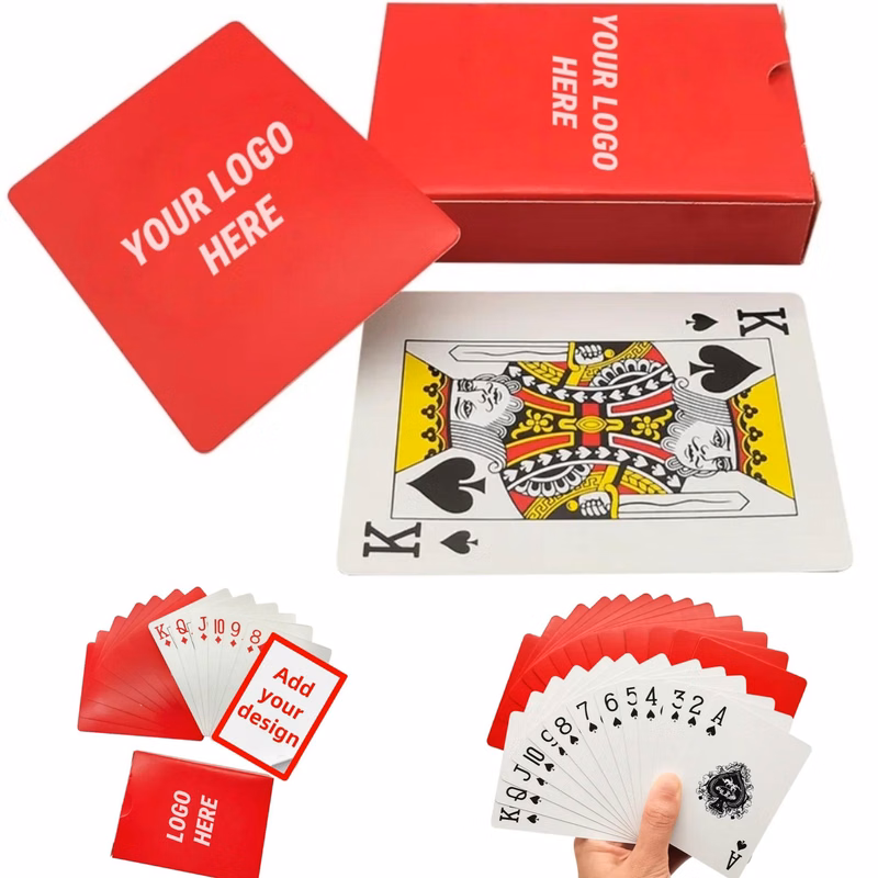 MOQ:10pcs Custom Poker Cards
