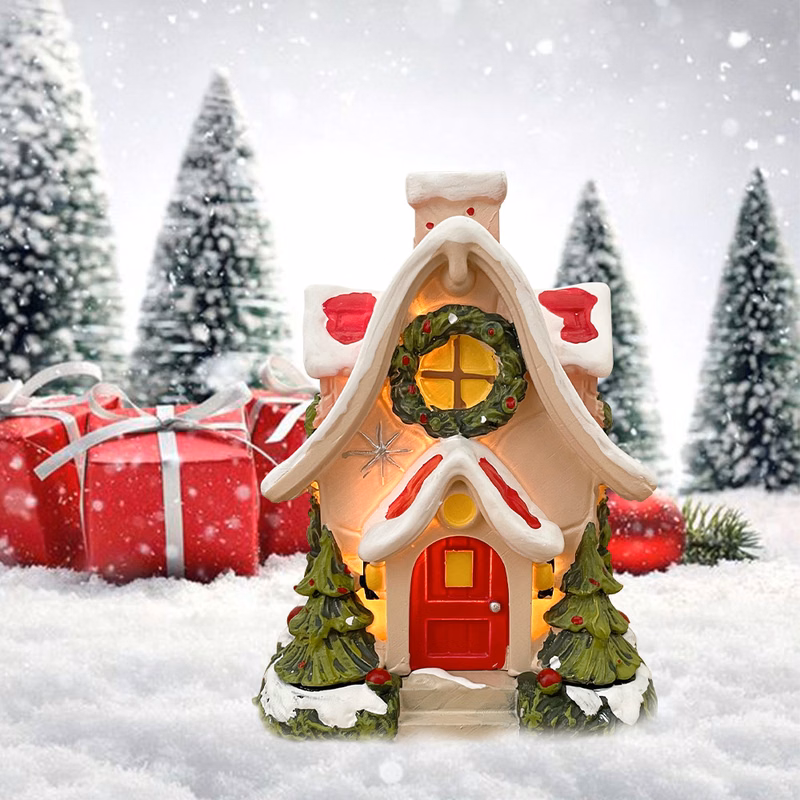 Christmas Snowhouse Aromatherapy Stove