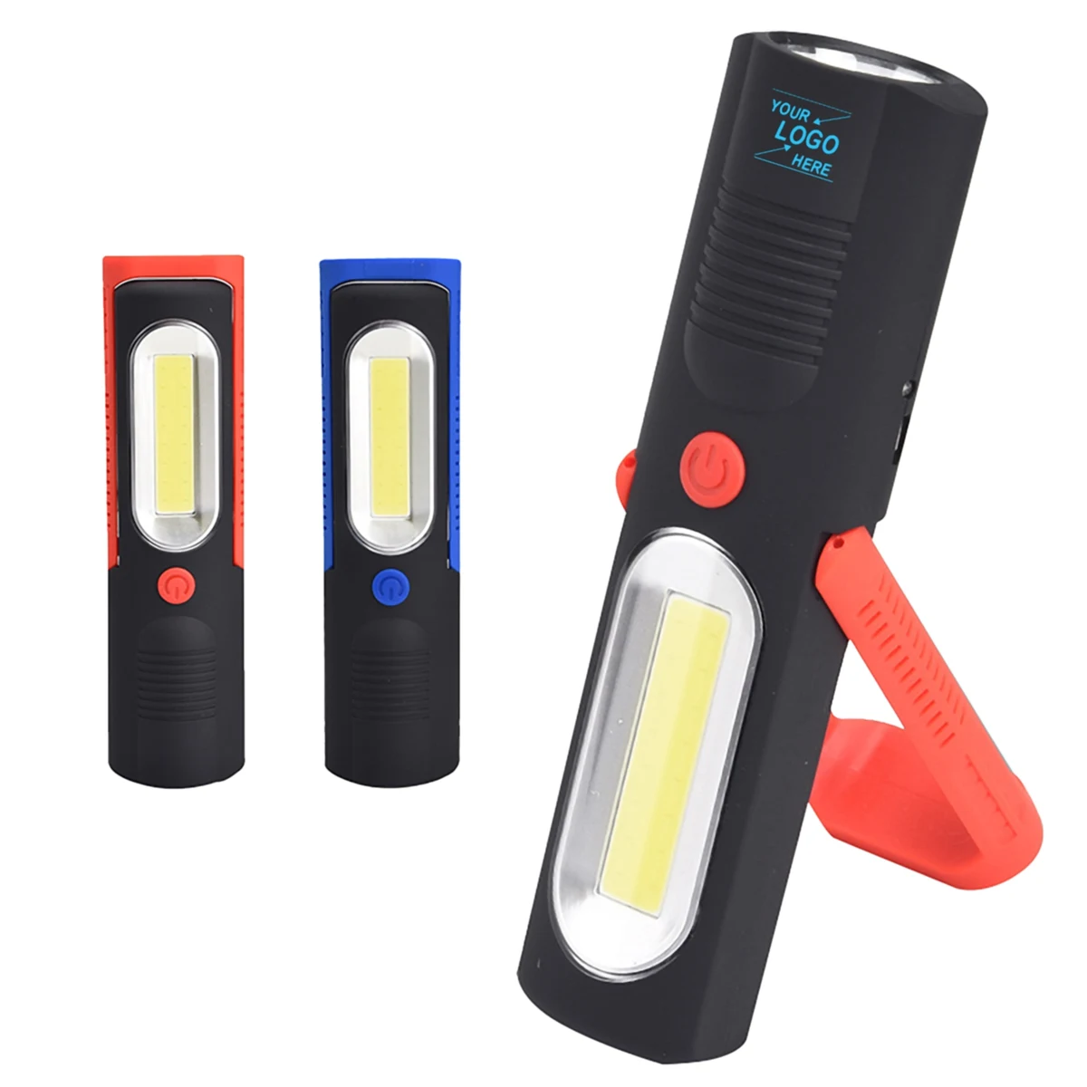 Magnetic USB Rechargeable LED Work Light w/Stand 1