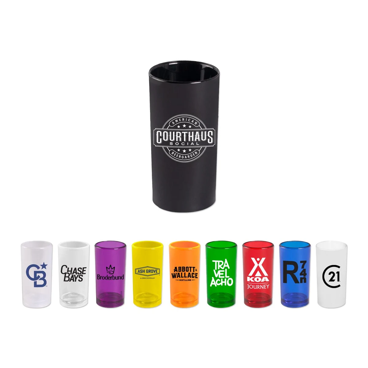 1.5 Oz Plastic Standard Shooter Shot Glass 1