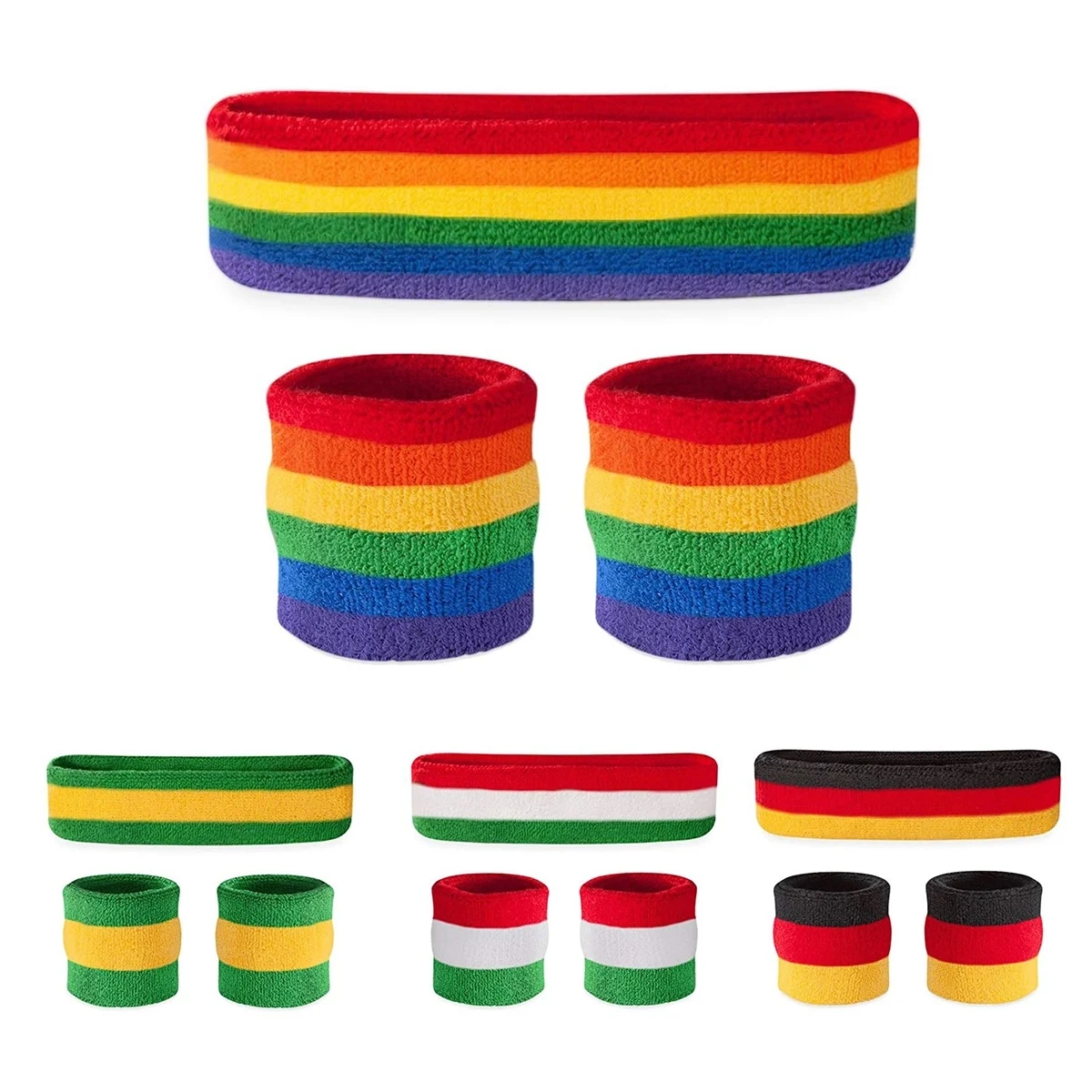 Terry Sport Wristband Headband 1