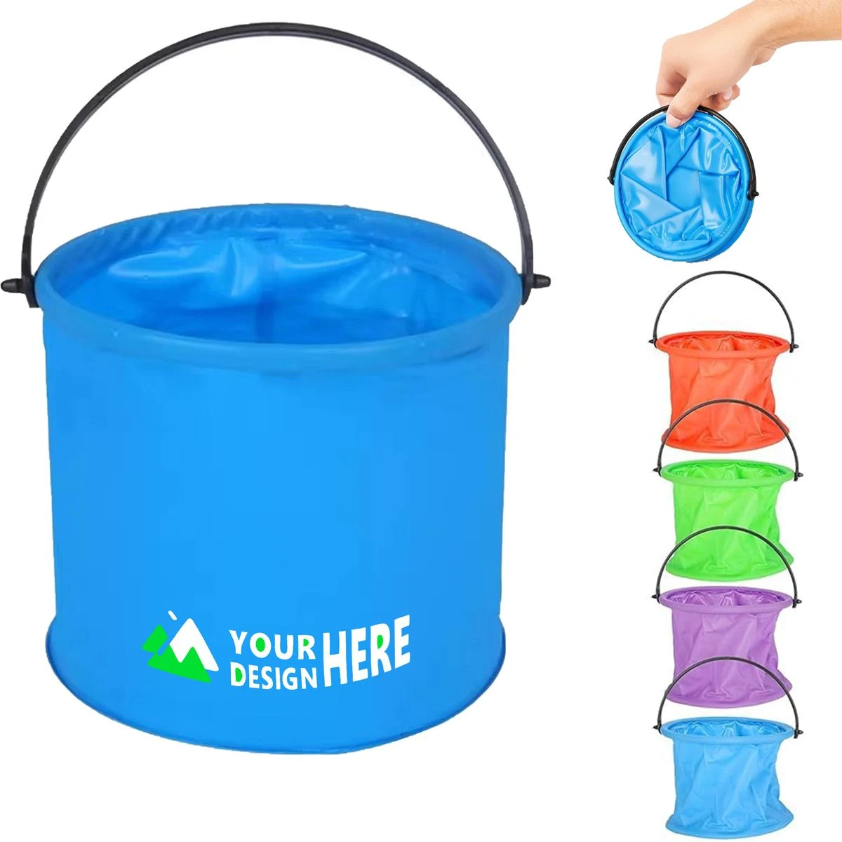 Multifunctional Portable Waterproof Foldable Bucket 1