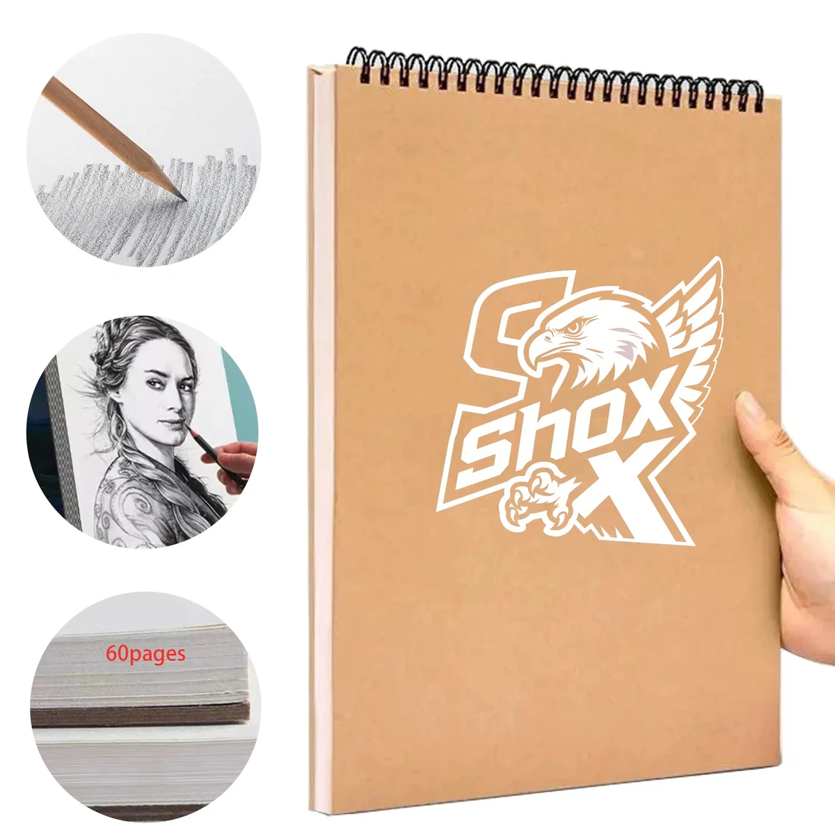 MOQ 50 A4 Sketchbook 1