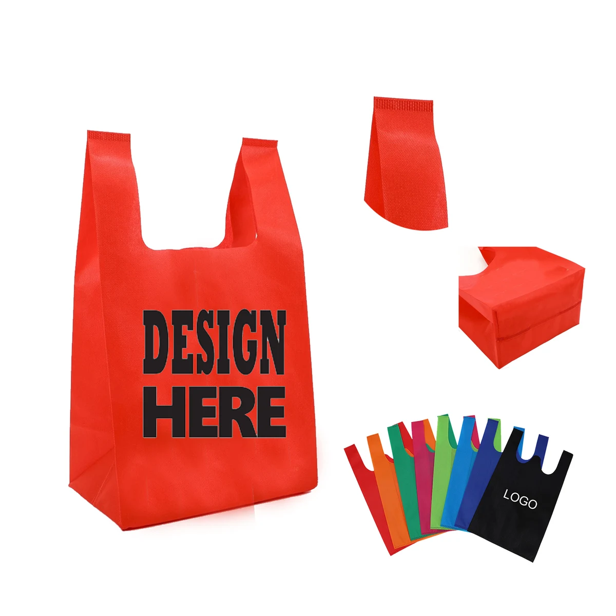 T-shirt Style Non-Woven Tote Bag 1