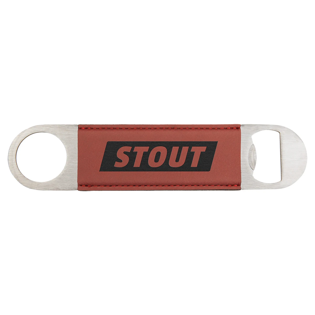 Rose Leatherette Bottle Opener 1