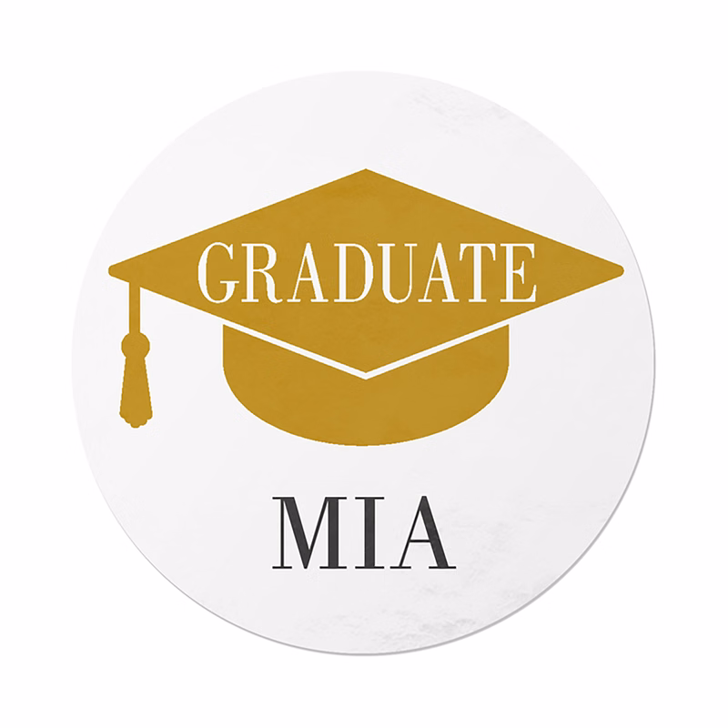 Grad Hat Seal