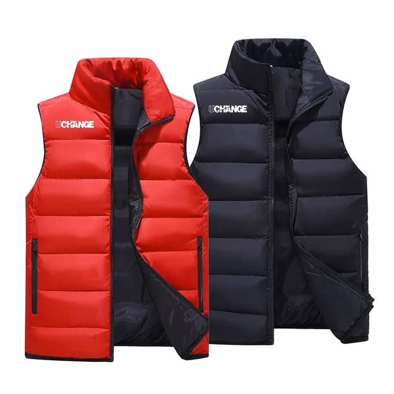 Insulated Puffer Vest With Zip Pockets