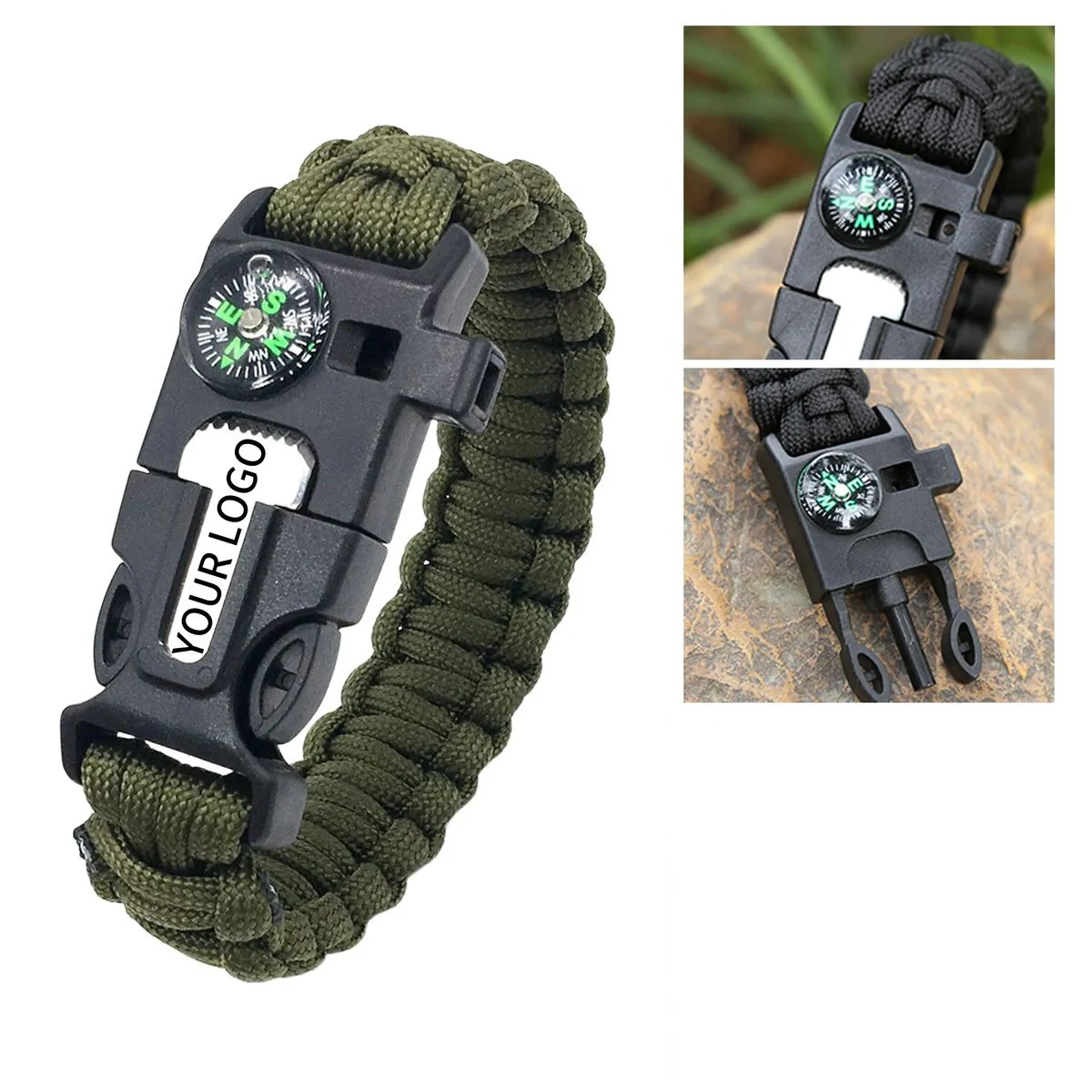 Compact Emergency Survival Bracelet for Travel 1