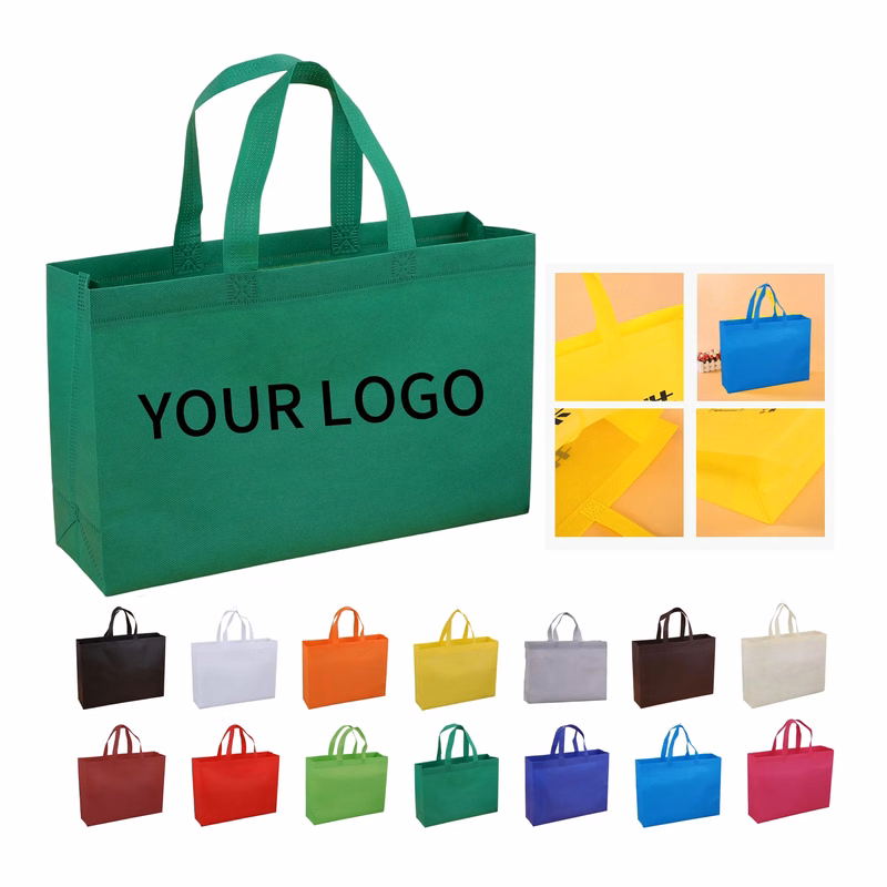 Non Woven Tote Bag 17.75x13.75x4.5 Inch