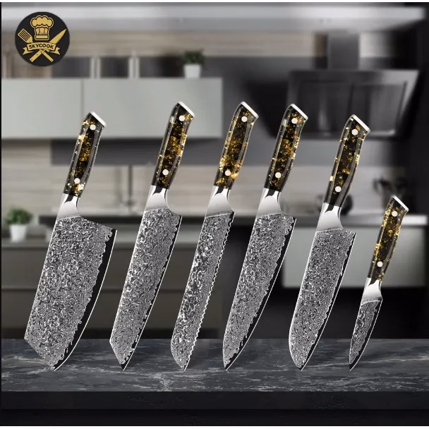 6 pcs Kitchen Knife Set
