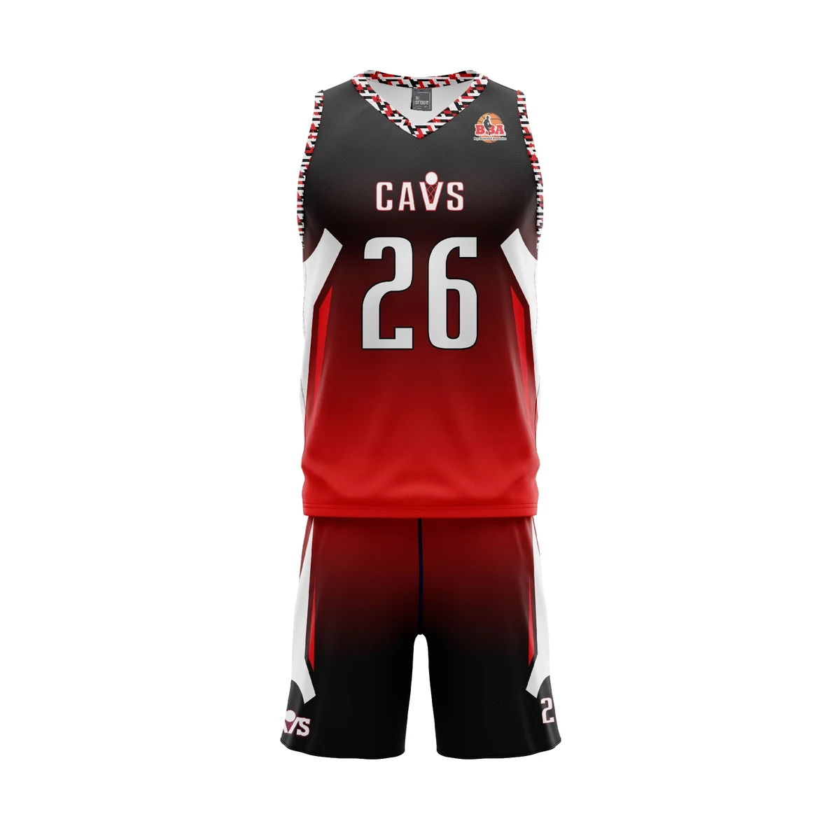 Youth Sublimated Basketball Jersey Separate 1