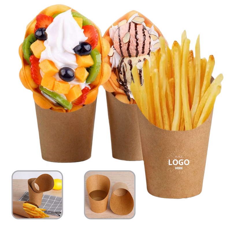 Disposable French Fries Holder