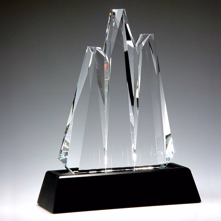 Unique Premium Summit Crystal Award