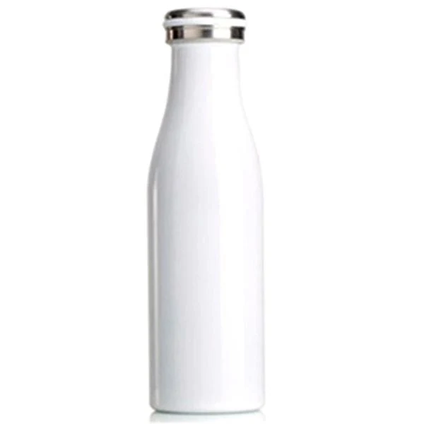 17 OZ Double Wall Insulated Stainless Steel Milk Bottle, custom water bottle with logo imprint 1