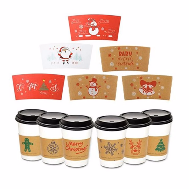 Kraft Coffee Cup Sleeves