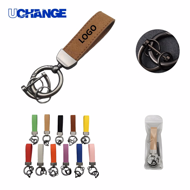 Leatherette Keychain
