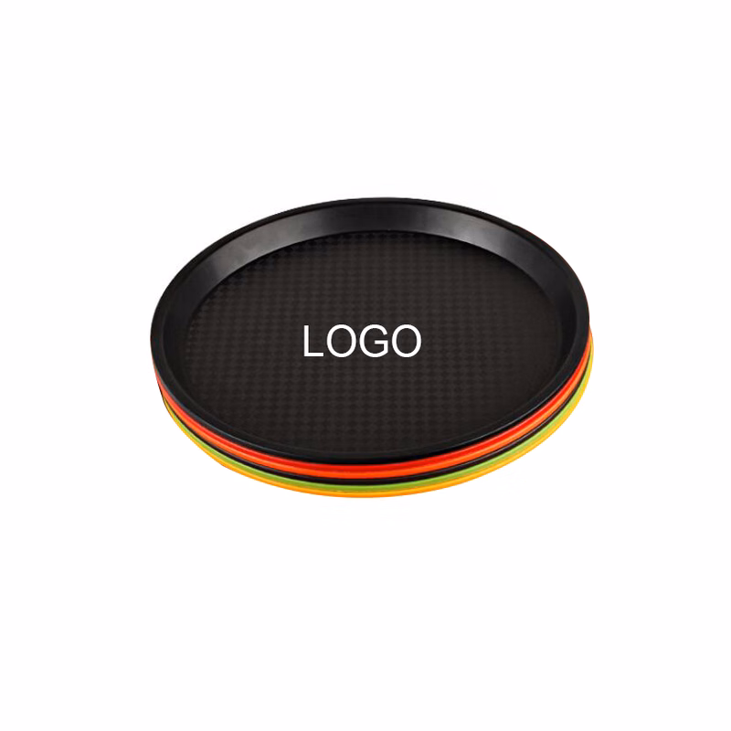 14" Plastic Round Serving Tray