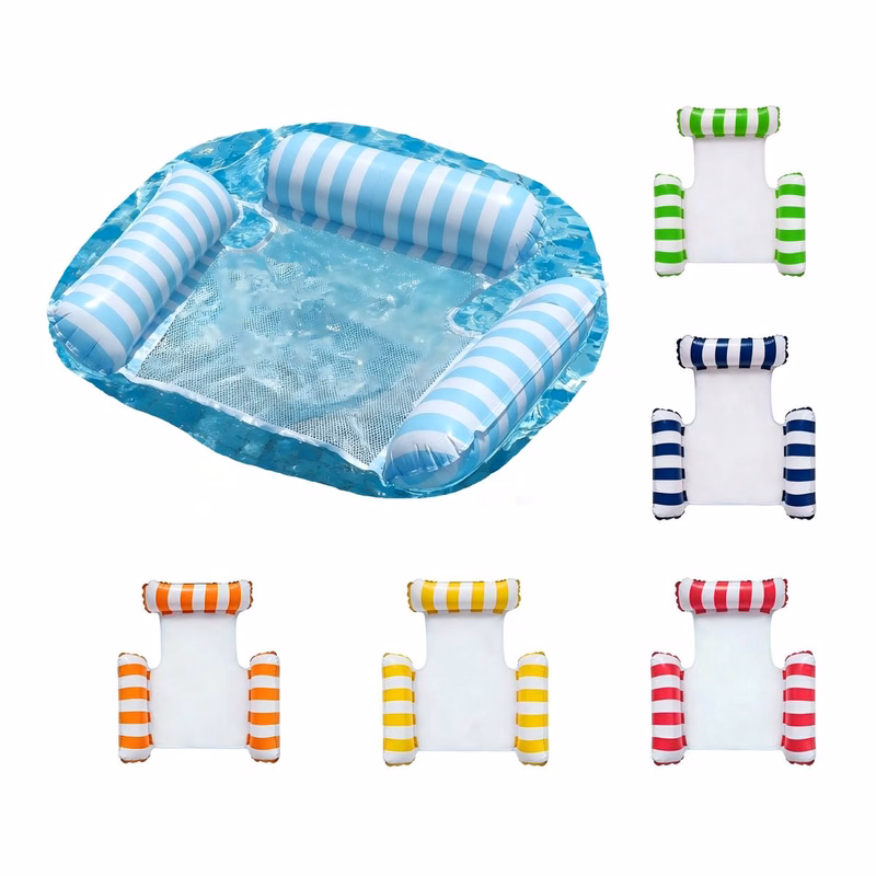 3-Chamber Inflatable Water Lounge Chair