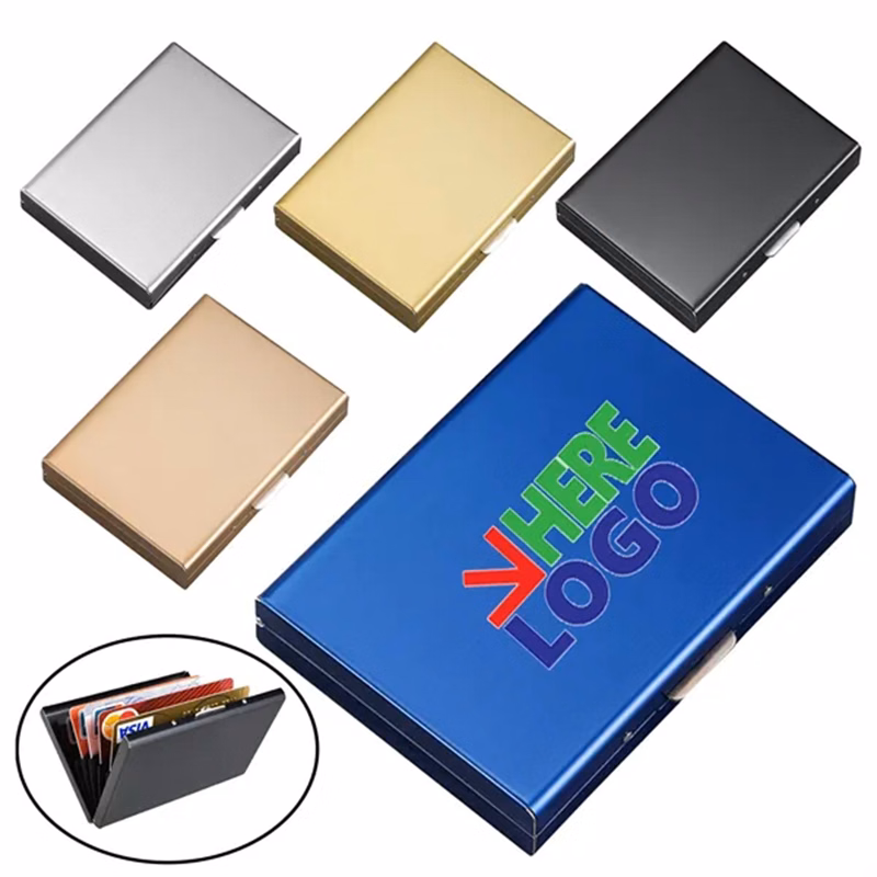 Fashionable Metal Business Card Holder